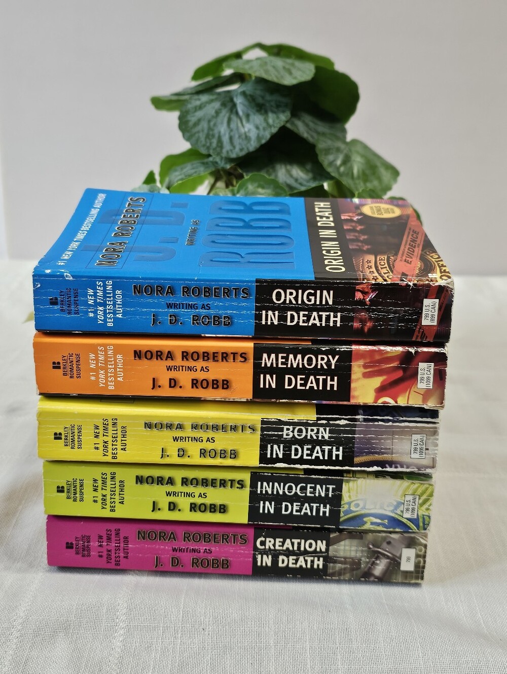Set Of 5 Nora Roberts (J.D. Robb) In Death Paperback Collection